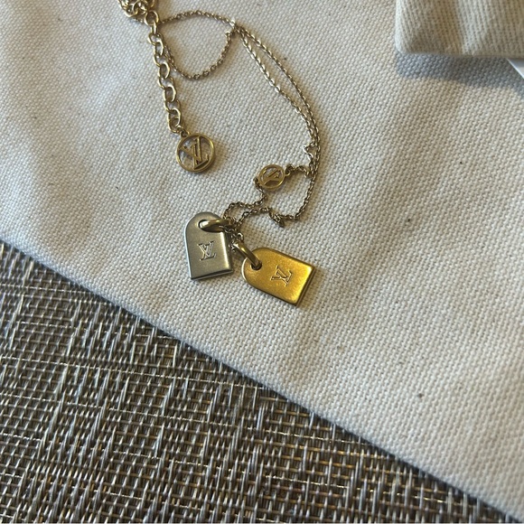 LV Nanogram Dog Tag Necklace - Picture 7 of 16